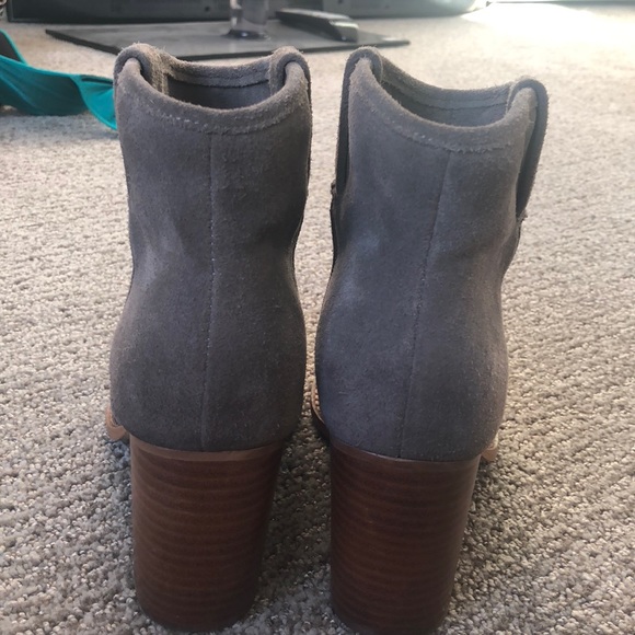 Splendid Brand, grey suede, booties - Picture 3 of 6